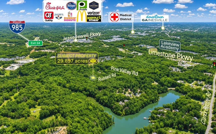 Pictures of Land property located at 1291 Russell Rd, Gainesville, GA 30501 for sales - image #1