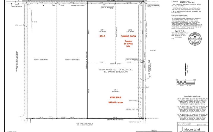 Pictures of Land property located at 0000 Browne Ave, Brownsville, TX 78521 for sales - image #1
