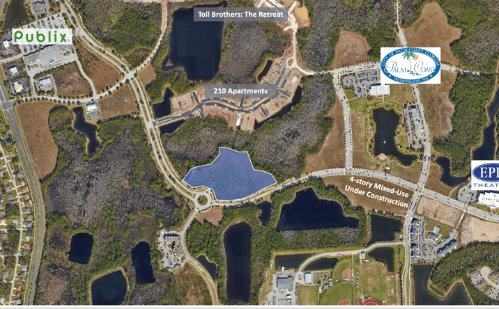 Pictures of Land, Mixed Use property located at 725 Central Ave, Palm Coast, FL 32164 for sales - image #1