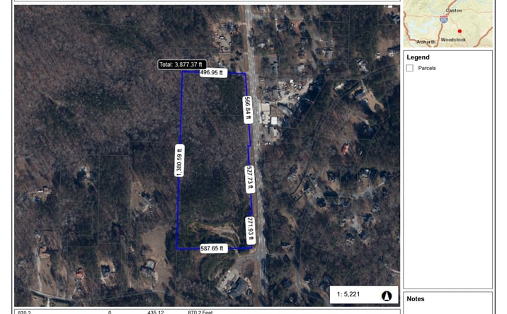 Pictures of Land property located at 00 Hickory Flat Hwy, Woodstock, GA 30188 for sales - image #1