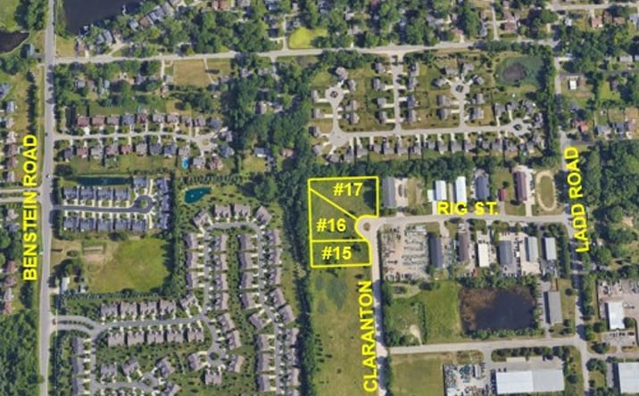 Pictures of Land property located at 1469, 1489 & 1499 Claranton Drive, Commerce Township, MI 48390 for sales - image #1