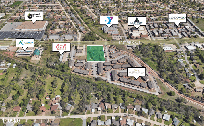 Pictures of Land property located at 5916 E Reno Ave, Midwest City, OK 73110 for sales - image #1