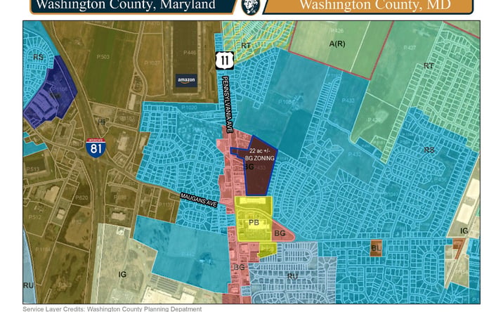 Pictures of Land property located at 13713 Pennsylvania Ave, Hagerstown, MD 21742 for sales - image #1