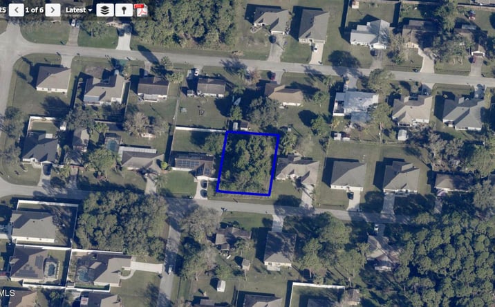 Pictures of Land property located at 541 Seville Street SE, Palm Bay, FL 32909 for sales - image #1