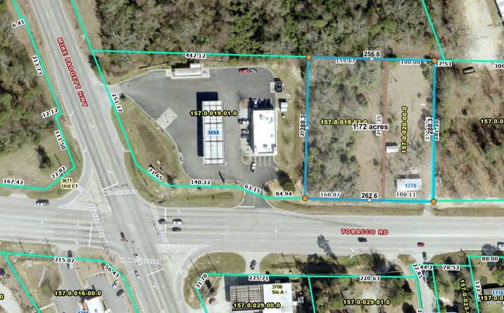 Pictures of Land property located at 3670 Mike Padgett Hwy, Augusta, GA 30906, 1779 Tobacco Road, Augusta, GA 30906 for sales - image #1