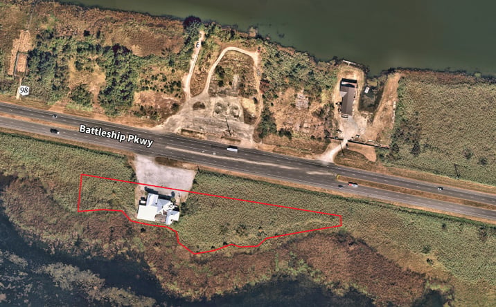 Pictures of Land property located at 3382 Battleship Pkwy, Spanish Fort, AL 36527 for sales - image #1