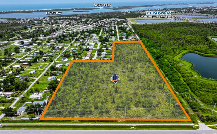 Pictures of Land property located at 8399 Cypress Road, Englewood, FL 34224 for sales - image #1