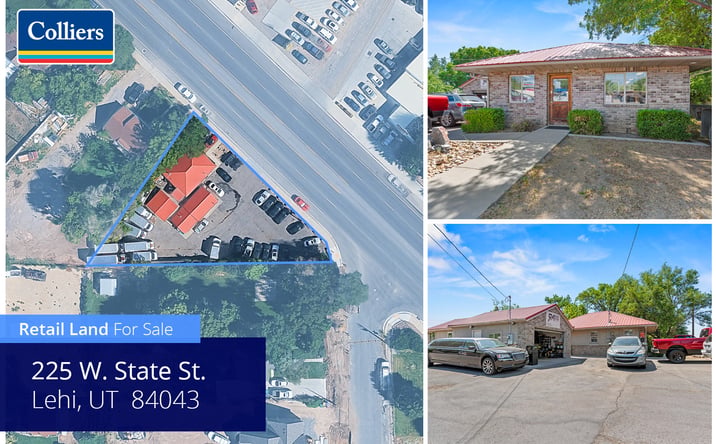 Pictures of Land, Office, Retail property located at 225 W State St, Lehi, UT 84043 for sales - image #1