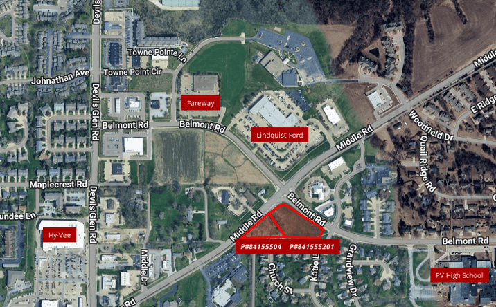 Pictures of Land property located at 3885 MIDDLE Road, Bettendorf, IA 52722 for sales - image #1