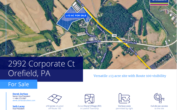 image of property at 2992 CORPORATE CT Orefield PA 18069-3157