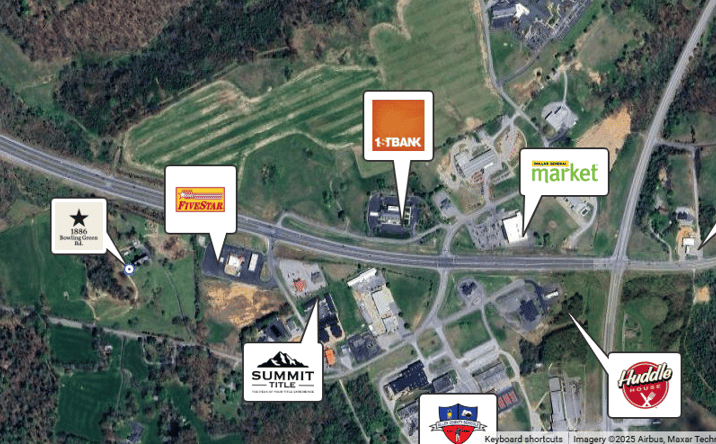 Pictures of Land property located at 1886 Bowling Green Rd, Scottsville, KY 42164 for sales - image #1