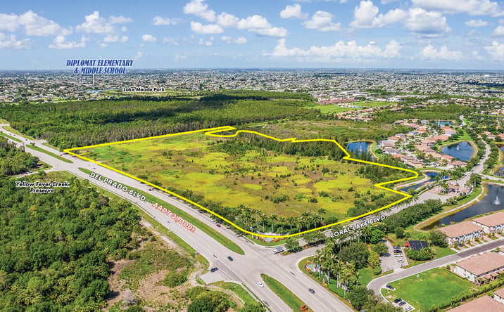 Pictures of Land property located at 3100 Del Prado Blvd N, Cape Coral, FL 33909 for sales - image #1