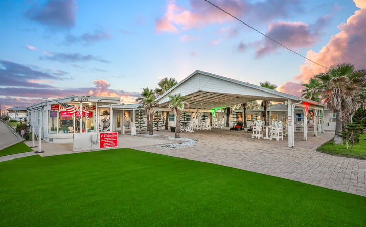 Pictures of Hospitality property located at 1204 S Ocean Shore Blvd., Flagler Beach, FL 32136 for sales - image #1