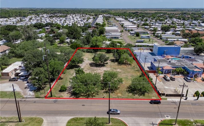 Pictures of Land, Multifamily property located at 414 E 18th Street, Weslaco, TX 78596 for sales - image #1
