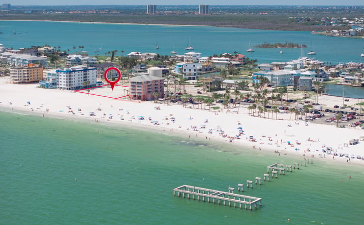 Pictures of Land property located at 800-802 Estero Blvd, Fort Myers Beach, FL 33931 for sales - image #1