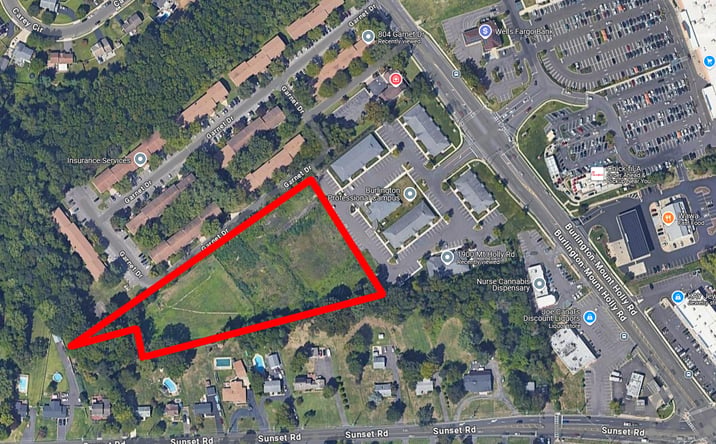 Pictures of Retail, Land property located at 1900 Mt Holly Rd, Burlington, NJ 08016 for sales - image #1
