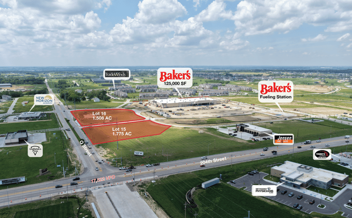 Pictures of Land property located at 205th & Q Street, Omaha, NE 68022 for sales - image #1