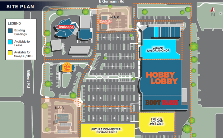Pictures of Retail property located at SEC Gilbert Road & Germann Road, Gilbert, AZ 85297 for sales - image #1