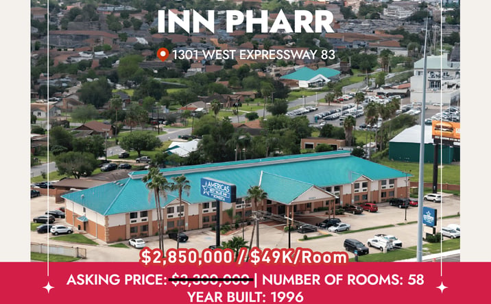 Pictures of Hospitality property located at 1301 W Expy 83, Pharr, TX 78577 for sales - image #1