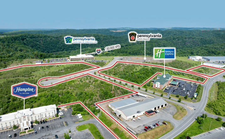 Pictures of Retail, Land property located at PennDOT Dr, Clearfield, PA 16830 for sales - image #1