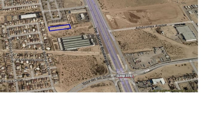 Pictures of Land property located at TBD Bob Hope, El Paso, TX 79936 for sales - image #1