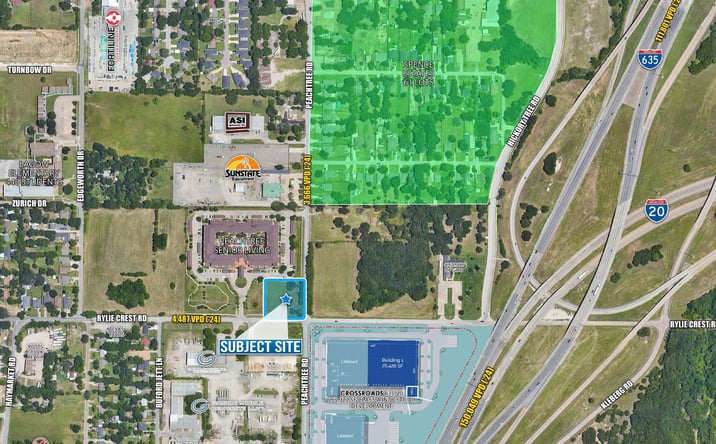 Pictures of Land property located at 5013 Peachtree Road, Balch Springs, TX 75180 for sales - image #1
