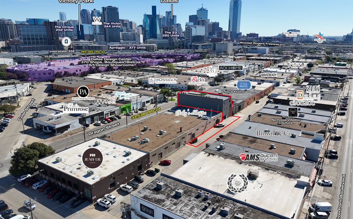 Pictures of Mixed Use, Multifamily, Office, Retail property located at 1303 Dragon St, Dallas, TX 75207 for sales - image #1