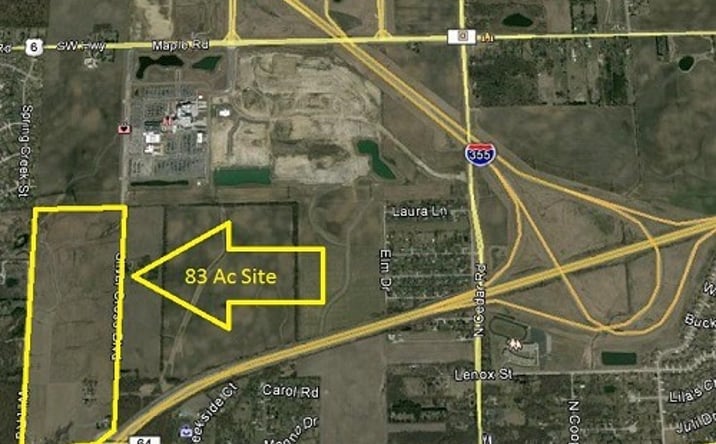 Pictures of Land property located at 1301 Silver Cross Boulevard, New Lenox, IL 60451 for sales - image #1