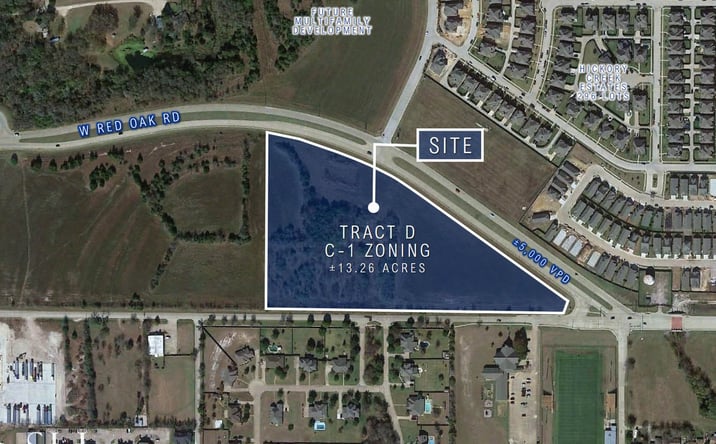 Pictures of Land property located at W Red Oak Rd & Daubitz Dr, Red Oak, TX 75154 for sales - image #1