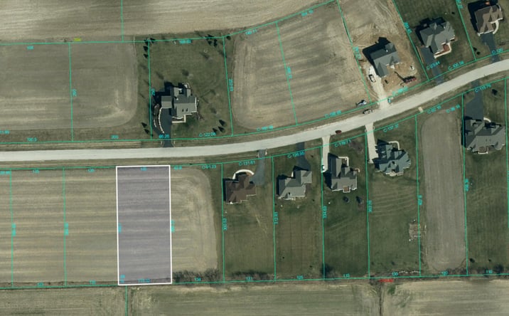 Pictures of Land property located at 2631 Newbury Lane, Caledonia, IL 61011 for sales - image #1