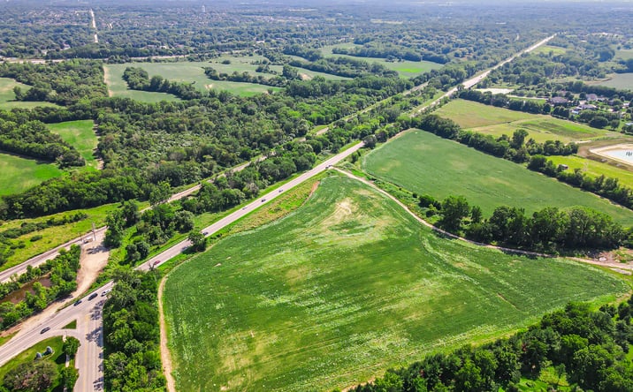 Pictures of Land, Multifamily, Industrial, Office, Retail property located at Will Cook Rd.+ Southwest Highway, Mokena, IL 60448 for sales - image #1