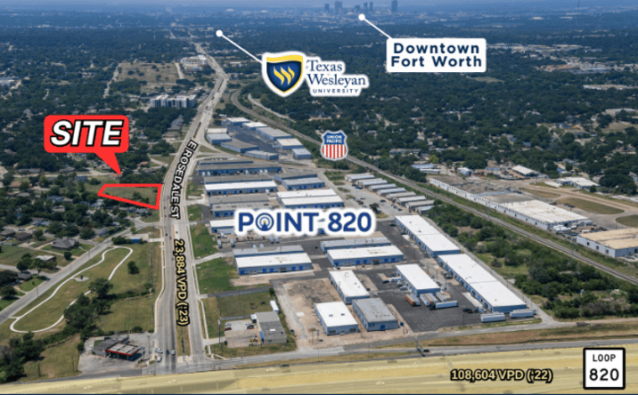 Pictures of Land property located at 5720 E Rosedale St, Fort Worth, TX 76112 for sales - image #1