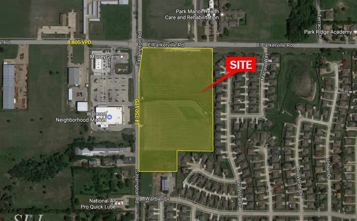 Pictures of Land property located at S Hampton Rd & E Parkerville Rd, Desoto, TX 75115 for sales - image #1