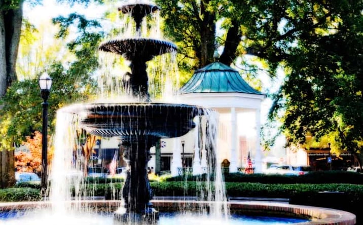 Pictures of Retail property located at Marietta GA Historic Downtown Square Restaurant & Bar for Sale w/Production Kitchen & Apartment, Marietta, GA 30008 for sales - image #1