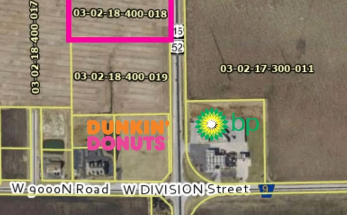 Pictures of Land property located at 5 acres US Hwy 45/52, Manteno, IL 60950 for sales - image #1