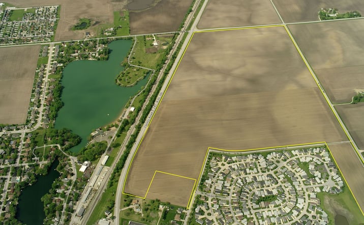 Pictures of Land property located at Rt. 50 & 1000 N Road, Manteno, IL 60950 for sales - image #1