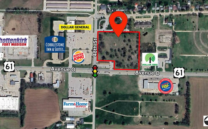Pictures of Land property located at 4701 Avenue O, Fort Madison, IA 52627 for sales - image #1