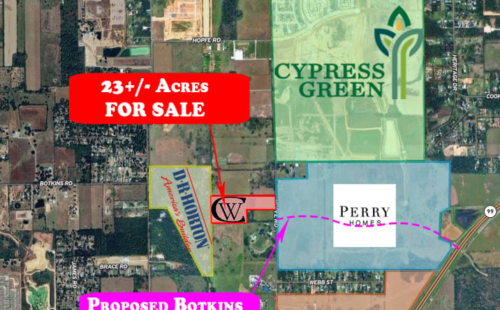 Pictures of Land property located at 1 Hopfe Rd, Hockley, TX 77447 for sales - image #1