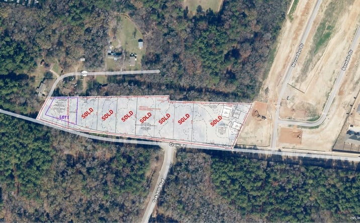 Pictures of Land property located at 2731 Crow Rd, Tyler, TX 75703 for sales - image #1