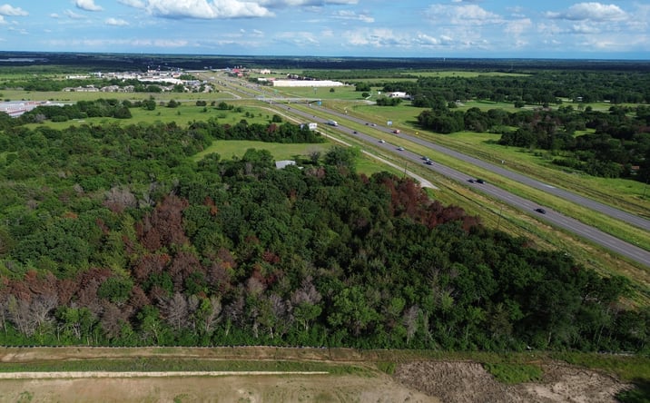Pictures of Land property located at O I-20, Terrell, TX 75160 for sales - image #1