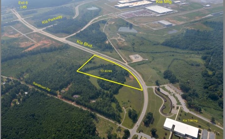 Pictures of Land property located at O Kia Blvd, West Point, GA 31833 for sales - image #1