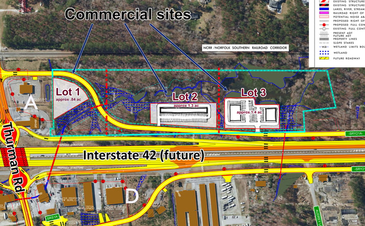 Pictures of Land property located at US-70, New Bern, NC 28560 for sales - image #1