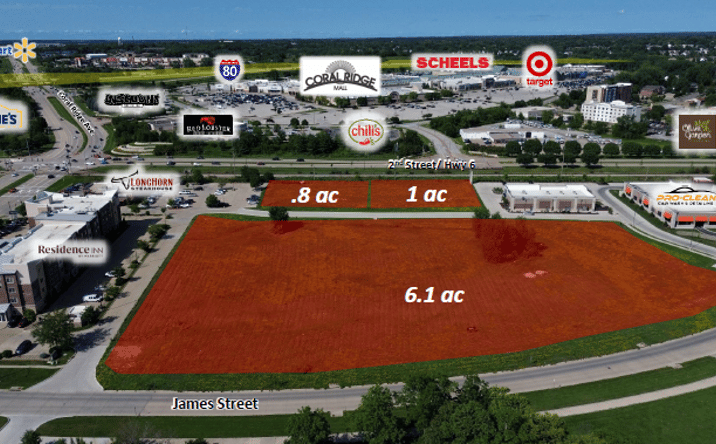 Pictures of Land property located at james street & coral ridge avenue, Coralville, IA 52241 for sales - image #1