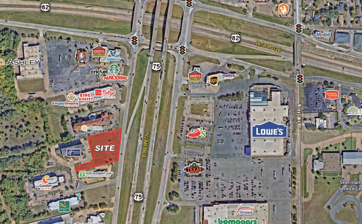 Pictures of Land property located at North U.S. 75, Sherman, TX 75090 for sales - image #1