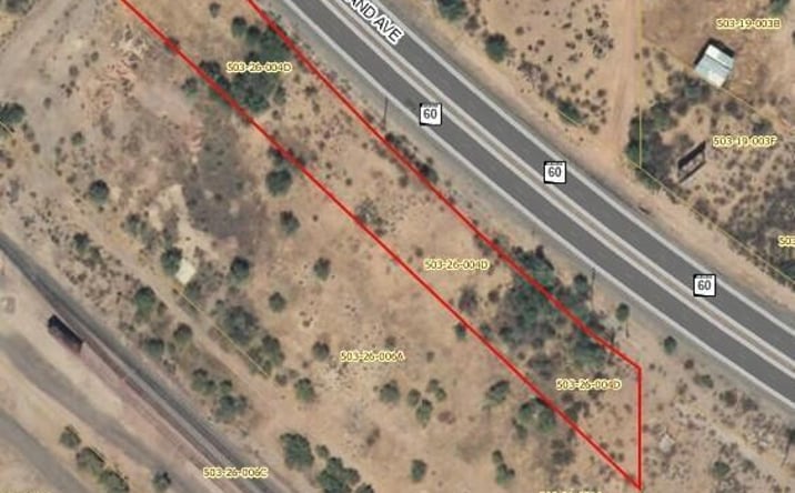 Pictures of Land property located at 410XX NW Grand Avenue D, Morristown, AZ 85342 for sales - image #1