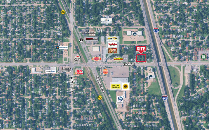 Pictures of Land property located at 2200 E Pawnee St, Wichita, KS 67211 for sales - image #1