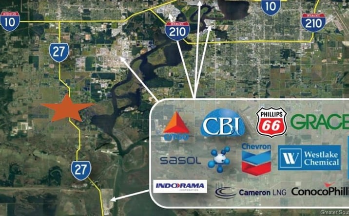 Pictures of Land, Industrial property located at HWY 27 South Highway, Sulphur, LA 70665 for sales - image #1