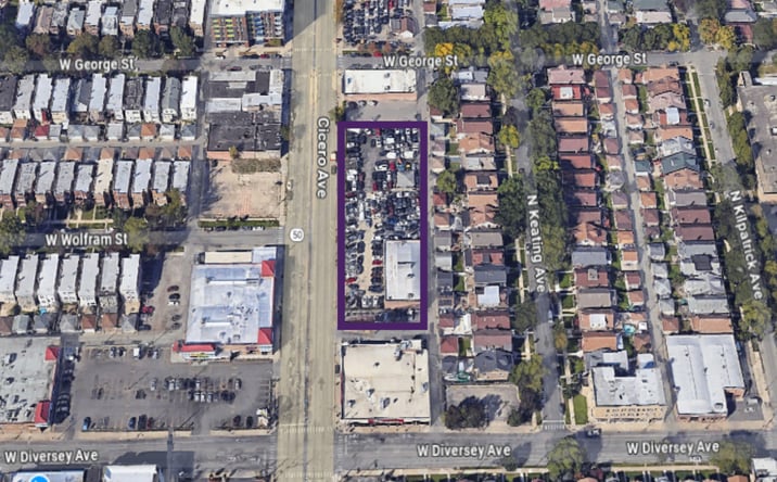 Pictures of Land, Retail property located at 2825 N. Cicero, Chicago, IL 60641-5355 for sales - image #1