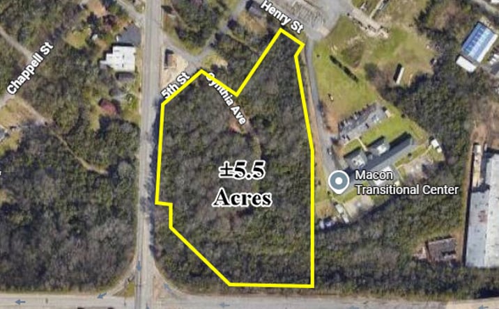 Pictures of Land property located at 2308 Broadway, Macon, GA 31206 for sales - image #1