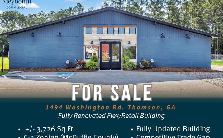 Pictures of Industrial, Mixed Use, Retail property located at 1494 Washington Rd, Thomson, GA 30824 for sales - image #1